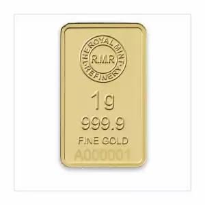 1 g Royal Mint Refinery Minted Gold Bar (3)