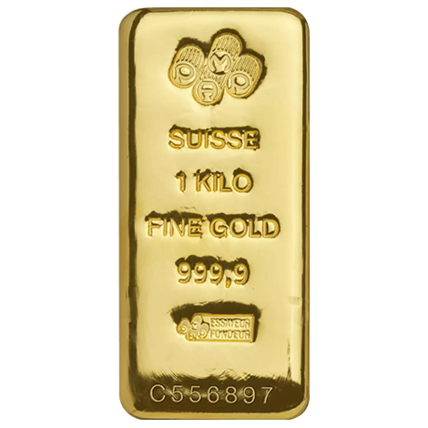 1 kg PAMP Gold Bar - Cast (2)