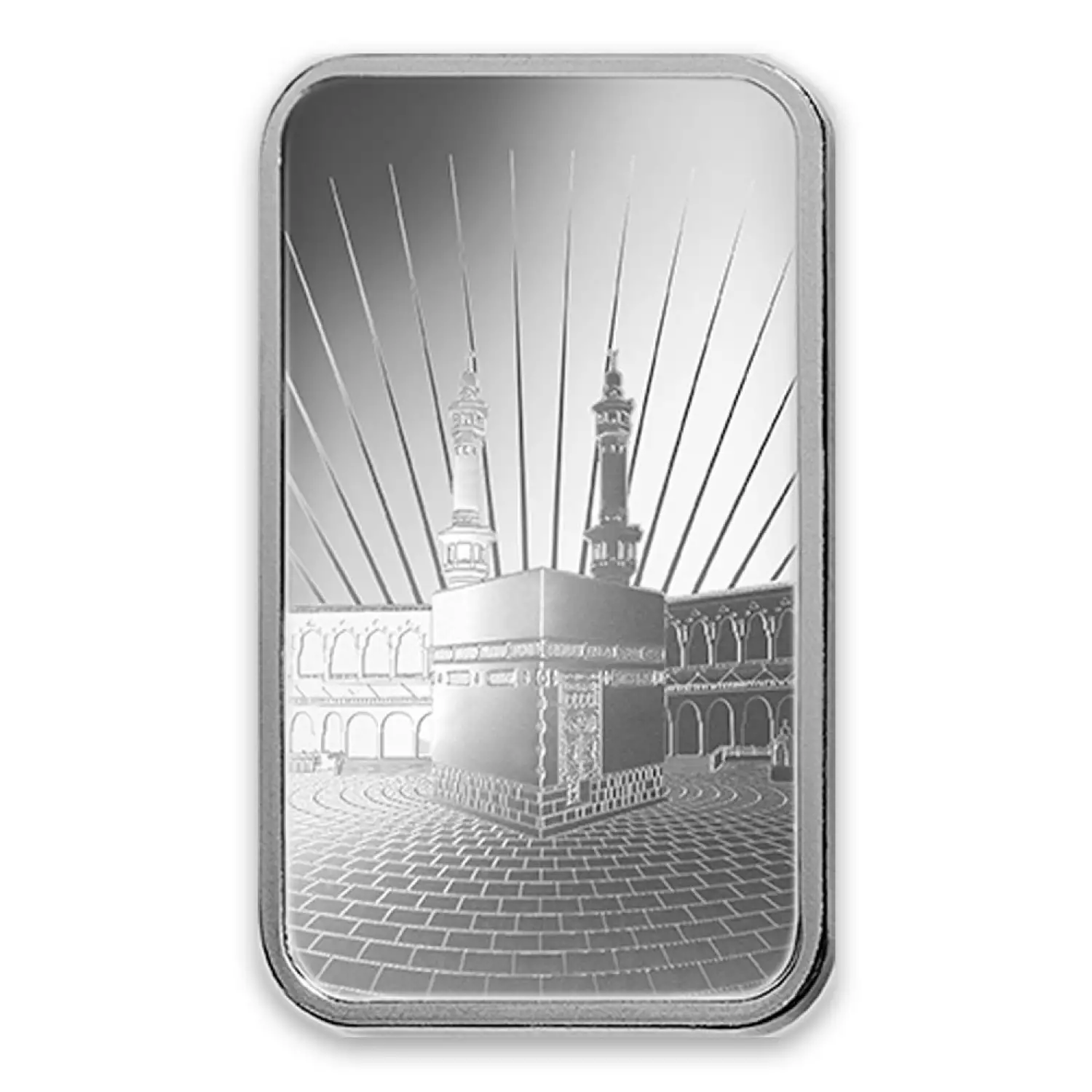 10 g PAMP Silver Bar - Ka `Bah. Mecca (2)