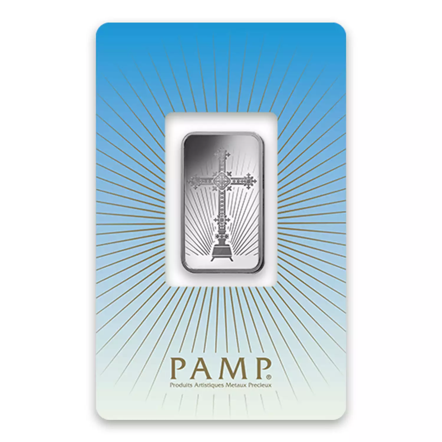 10 g PAMP Silver Bar - Romanesque Cross (3)