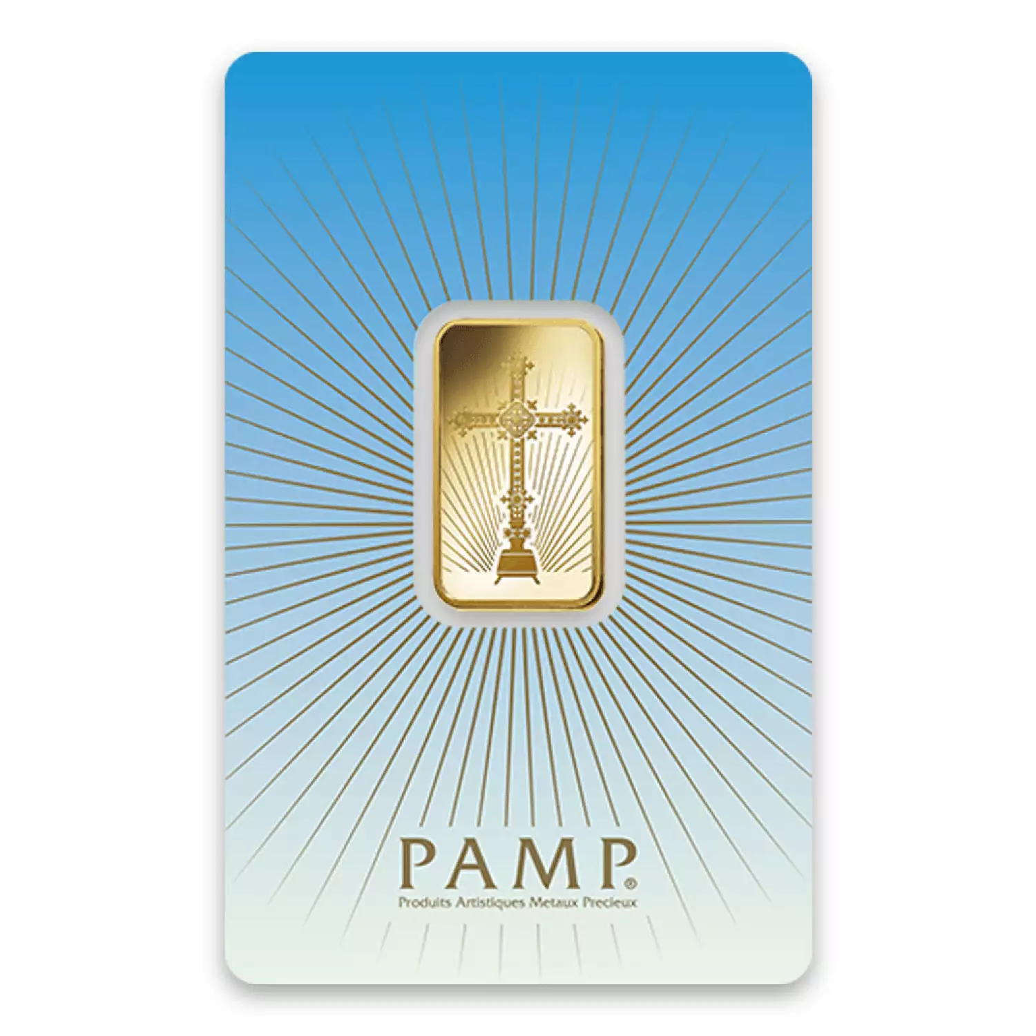 10g PAMP Gold Bar - Romanesque Cross (3)