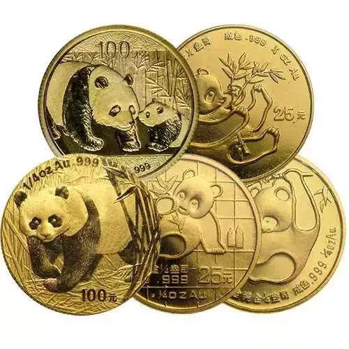 1991 1/4 oz Chinese Gold Panda