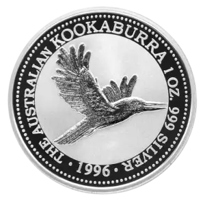 1996 10oz Australian Perth Mint Silver Kookaburra (2)