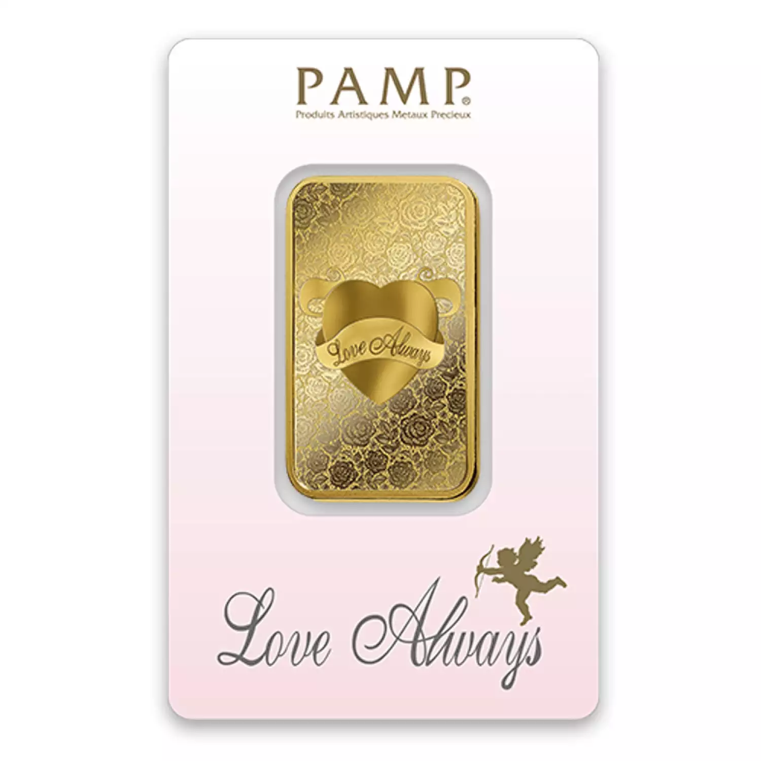 1oz PAMP Gold Bar - Love Always (3)