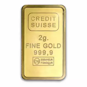 2 g Credit Suisse Gold Liberty Bar (2)