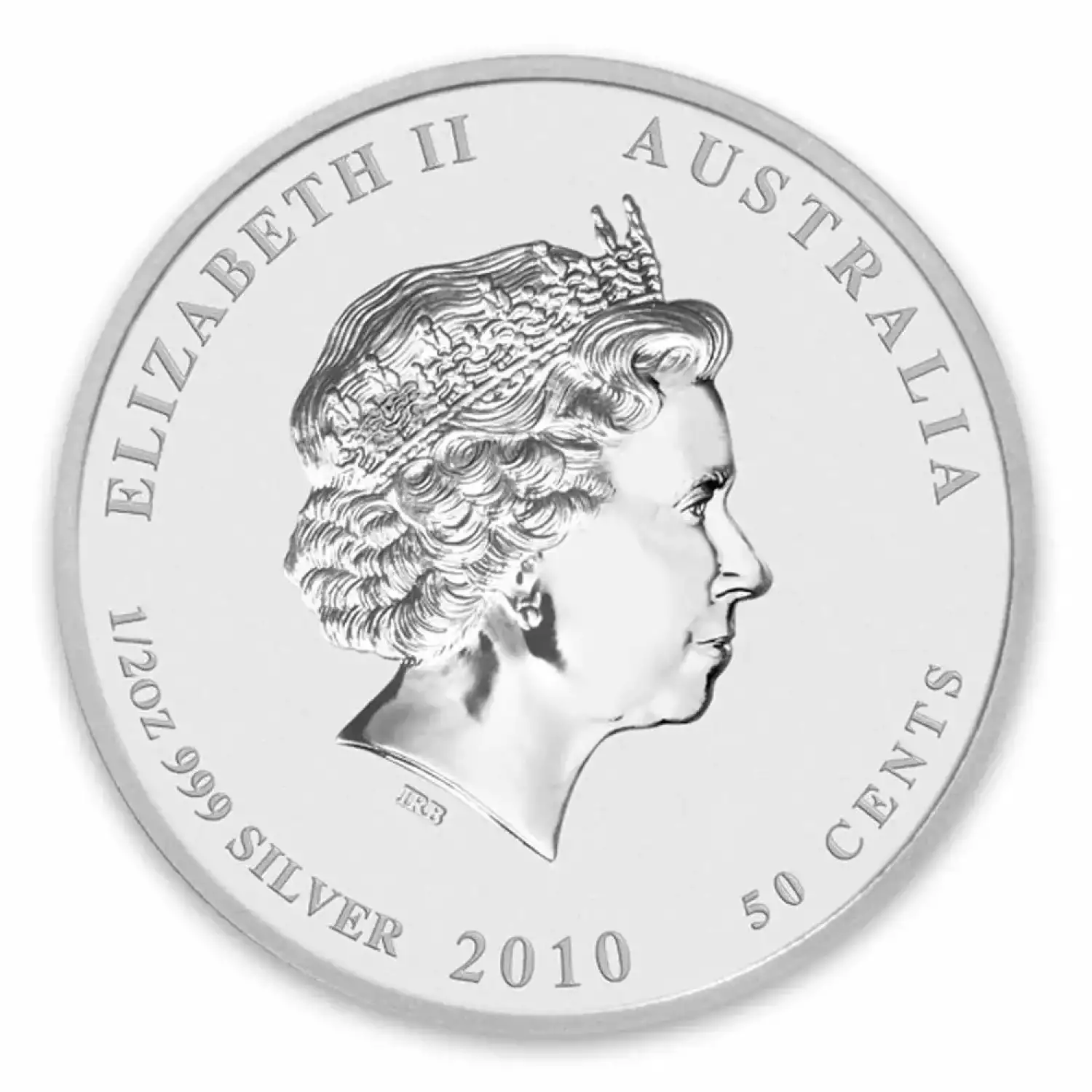 2010 1/2 oz Australian Perth Mint Silver Lunar II: Year of the Tiger (2)