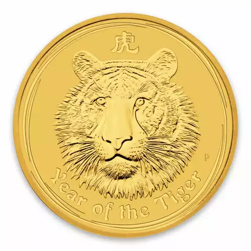 2010 1/4 oz Australian Perth Mint Gold Lunar II: Year of the Tiger (3)