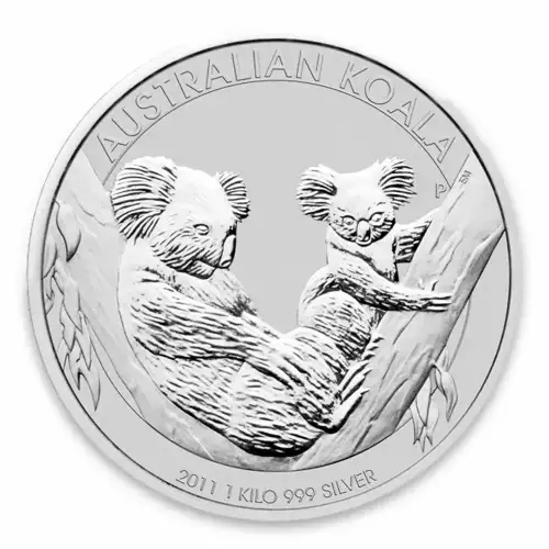 2011 1 kg Australian Perth Mint Silver Koala (2)