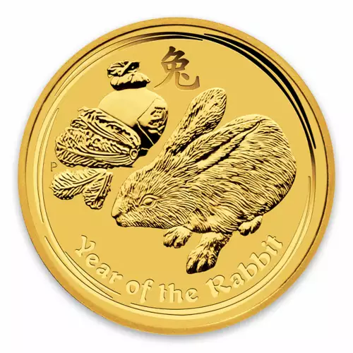 2011 10 oz Australian Perth Mint Gold Lunar II: Year of the Rabbit (3)