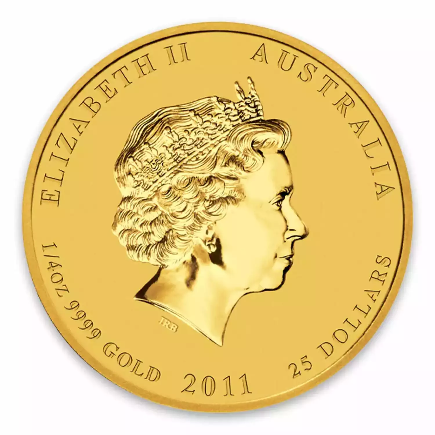 2011 1/4 oz Australian Perth Mint Gold Lunar II: Year of the Rabbit (2)