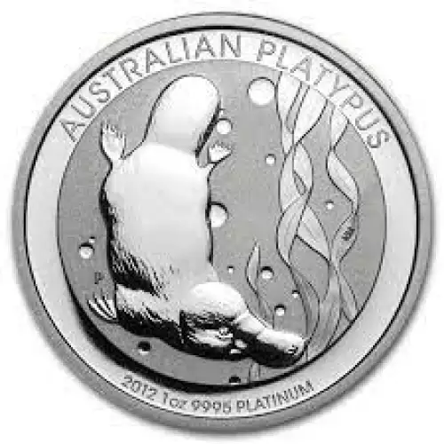 2012 1oz Australian Perth Mint Platinum Platypus (2)