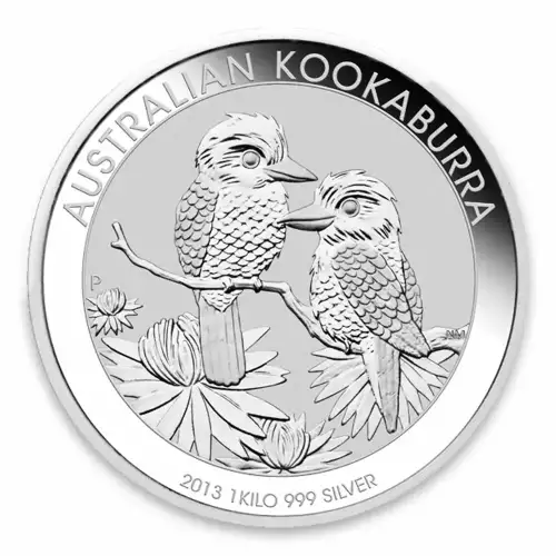 2013 1 kg Australian Perth Mint Silver Kookaburra (3)