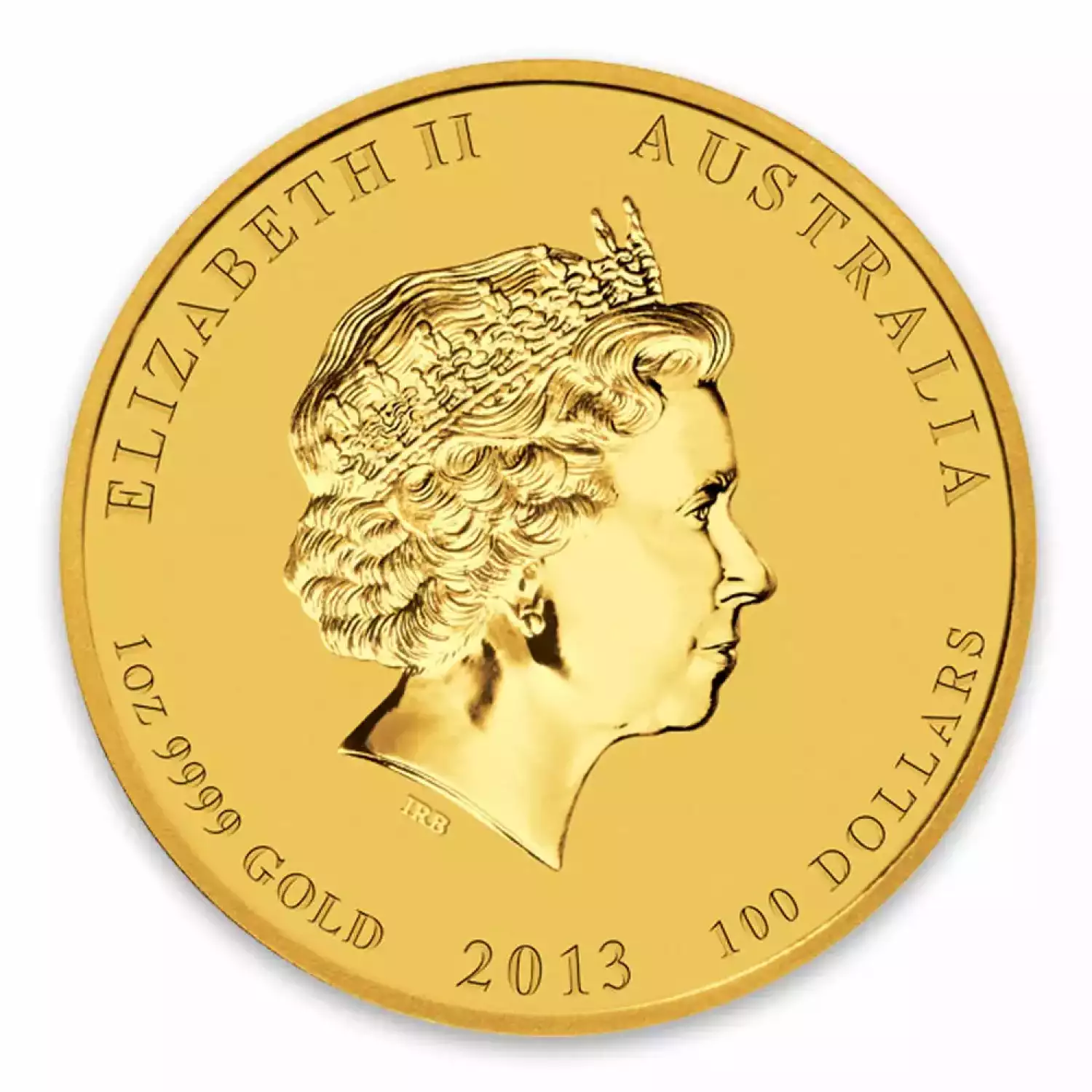 2013 1 oz Australian Perth Mint Gold Lunar II: Year of the Snake (2)