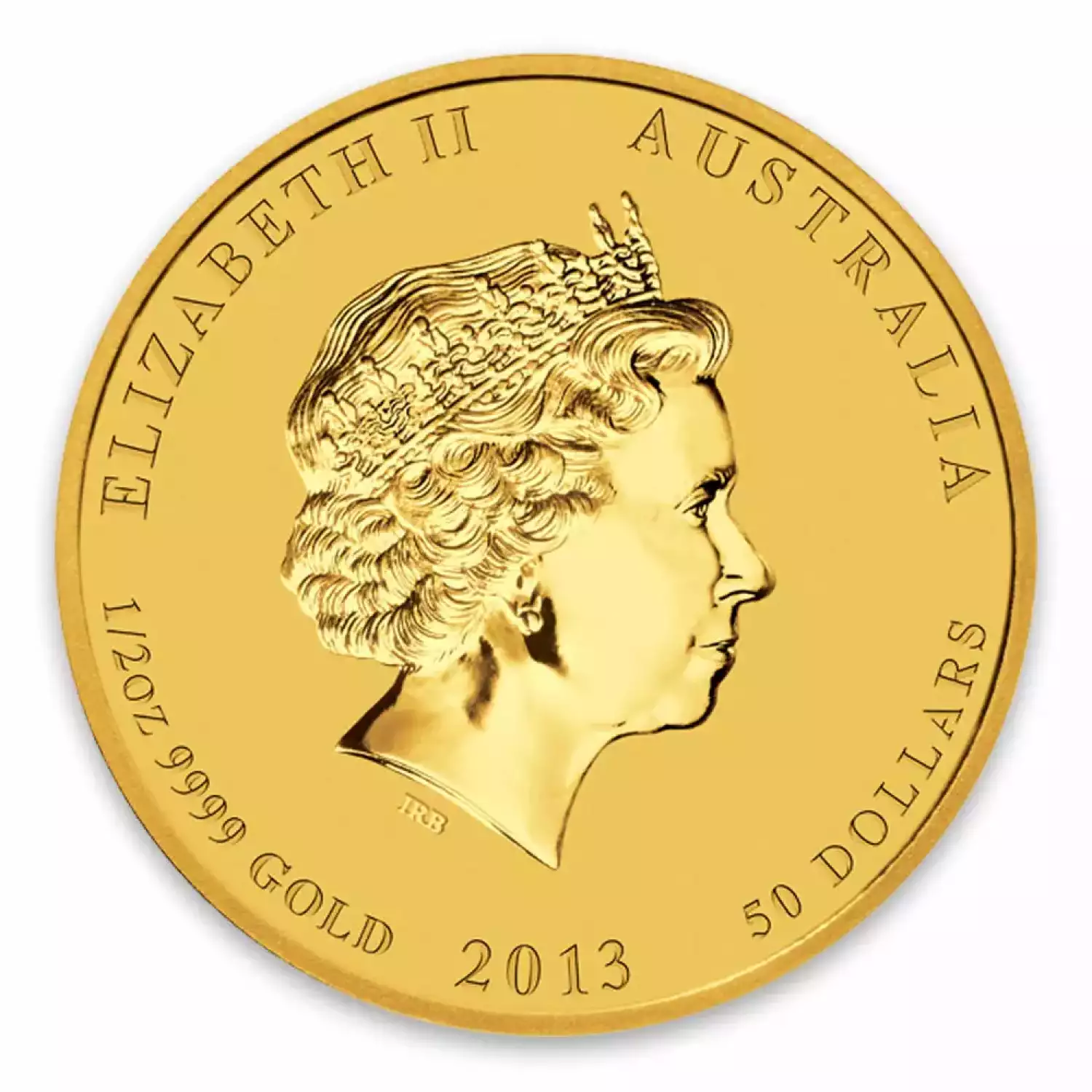 2013 1/2 oz Australian Perth Mint Gold Lunar II: Year of the Snake (2)