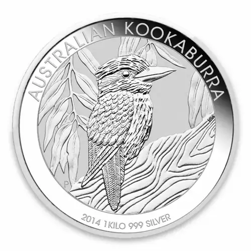 2014 1 kg Australian Perth Mint Silver Kookaburra (3)