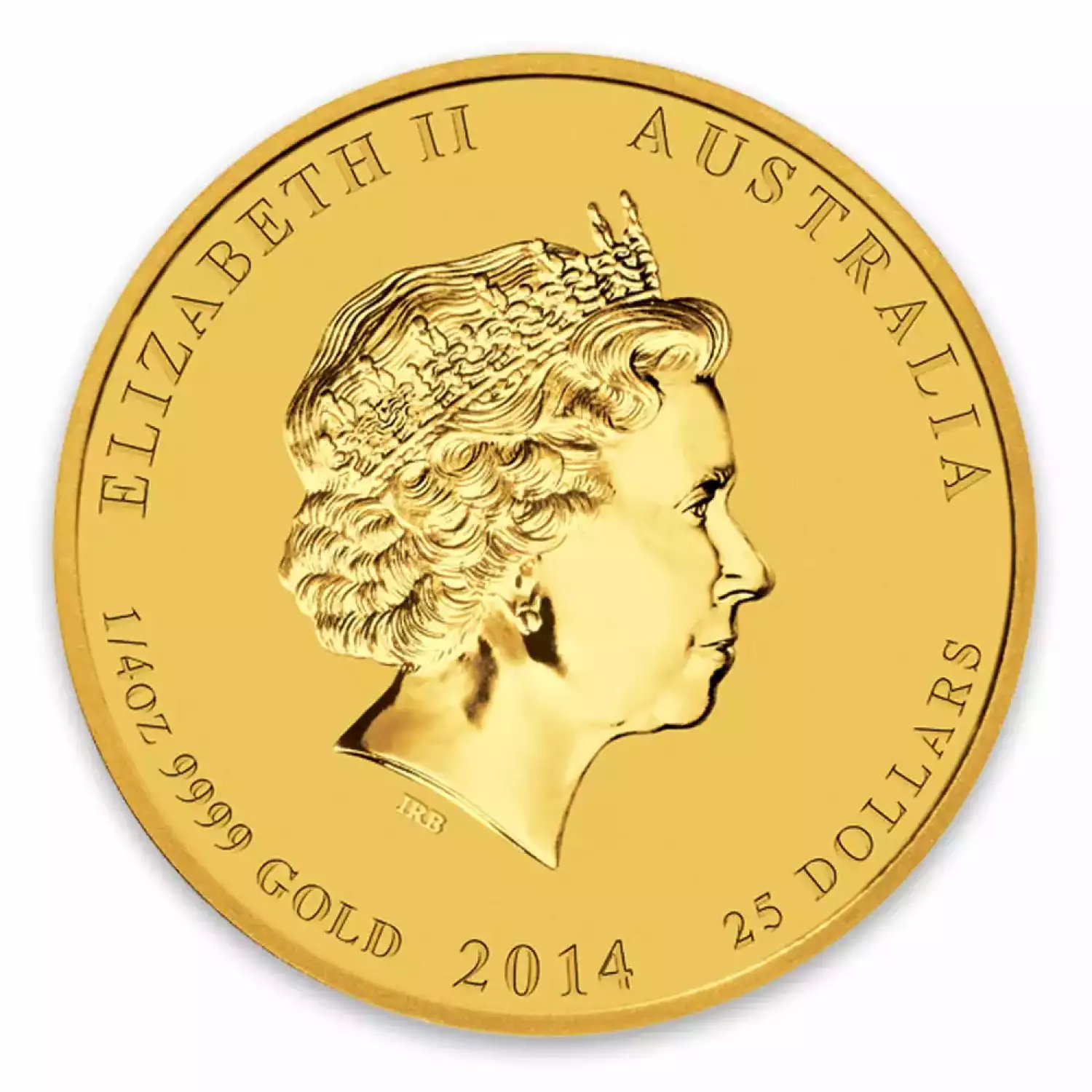 2014 1/4 oz Australian Perth Mint Gold Lunar II: Year of the Horse (2)