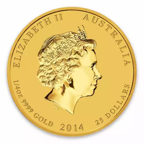 2014 1/4 oz Australian Perth Mint Gold Lunar II: Year of the Horse (2)