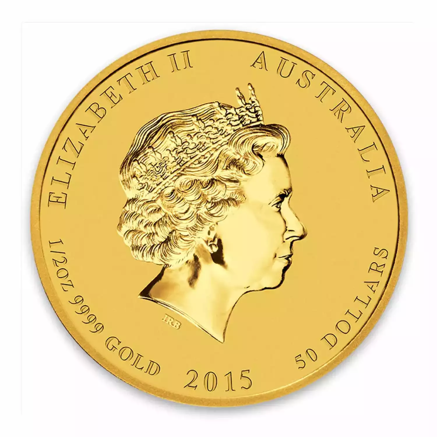 2015 1/2 oz Australian Perth Mint Gold Lunar II: Year of the Goat (2)
