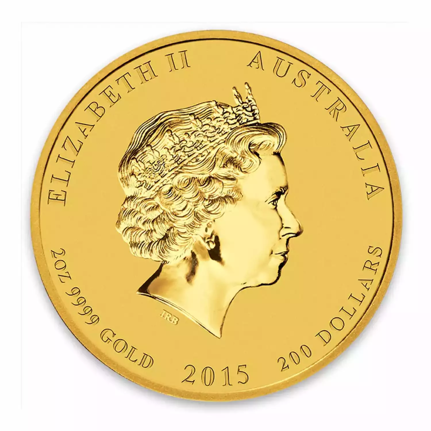 2015 2 oz Australian Perth Mint Gold Lunar II: Year of the Goat (2)