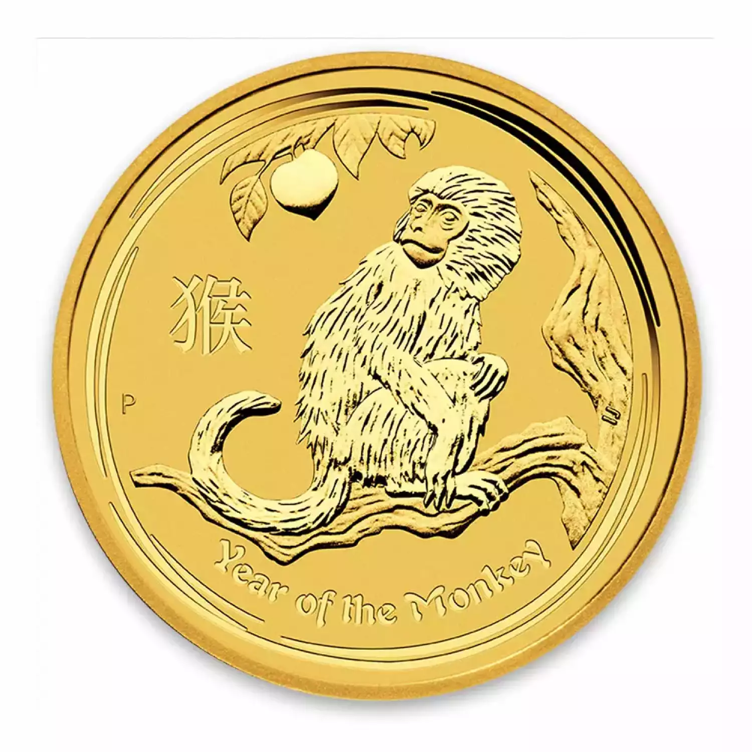 2016 10 oz Australian Perth Mint Gold Lunar II: Year of the Monkey (3)