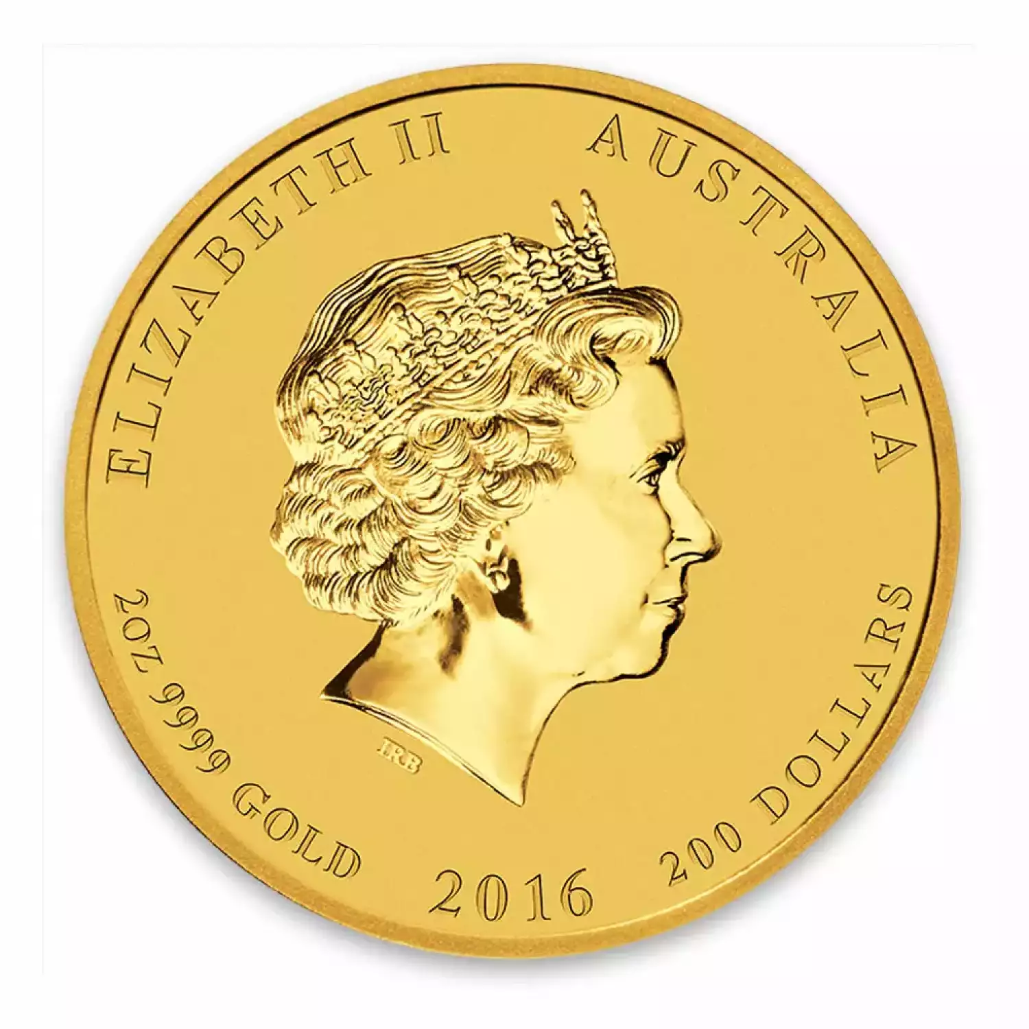2016 2 oz Australian Perth Mint Gold Lunar II: Year of the Monkey (2)