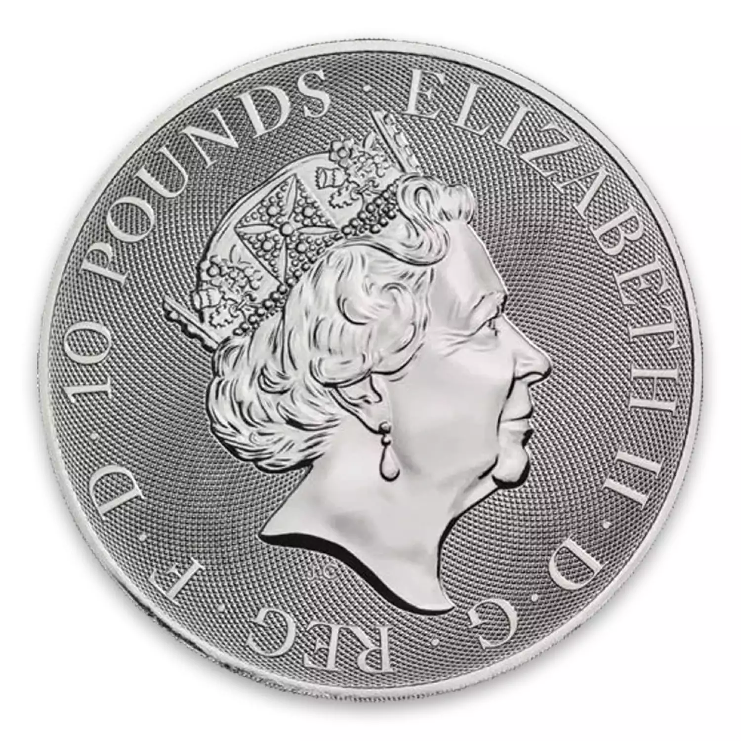 2017 10oz Britain Silver Queen's Beast : The Lion of England (3)