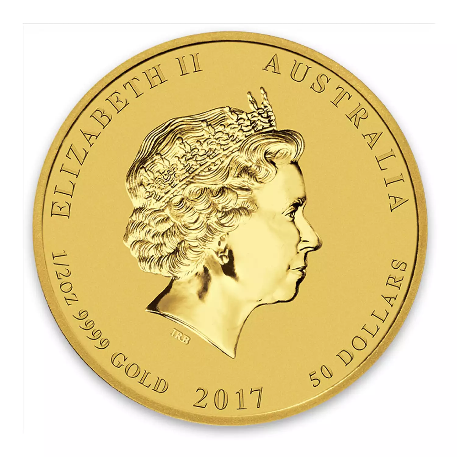 2017 1/2 oz Australian Perth Mint Gold Lunar II: Year of the Rooster (2)