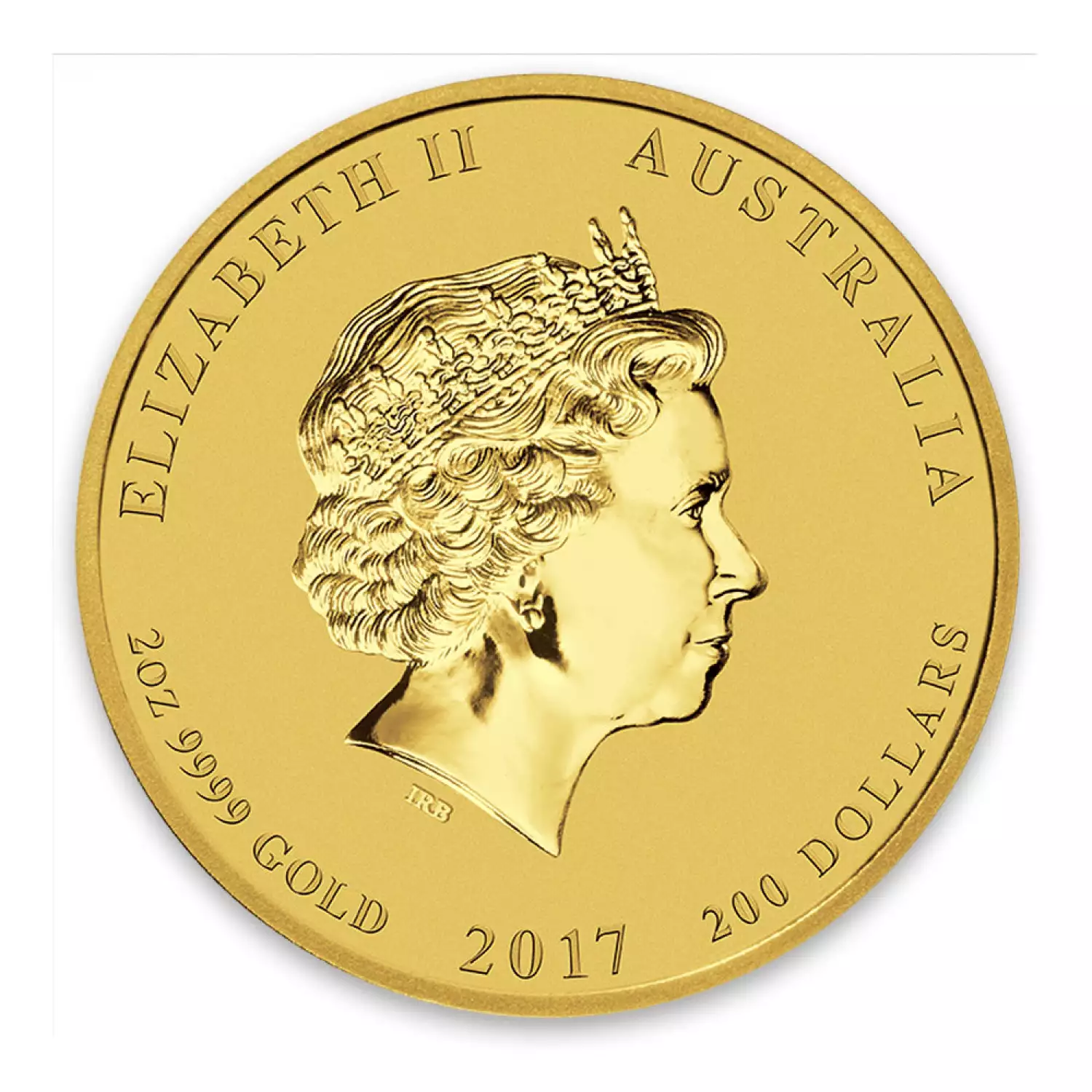 2017 2 oz Australian Perth Mint Gold Lunar II: Year of the Rooster (2)