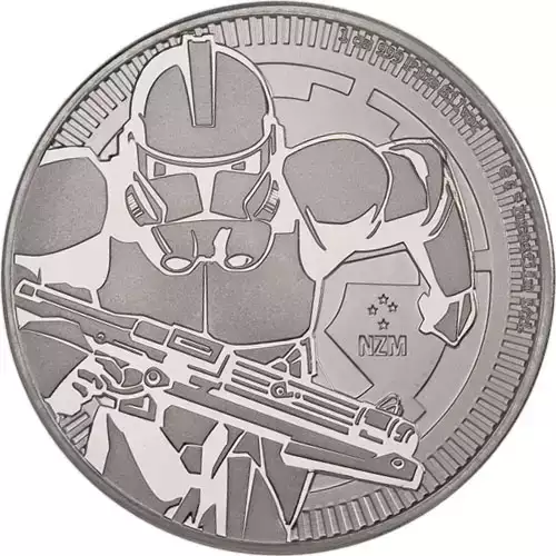 2019 1 oz Niue Silver Star Wars Clone Trooper Coin