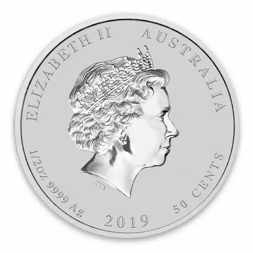 2019 1/2oz Australian Perth Mint Silver Lunar: Year of the Pig (3)