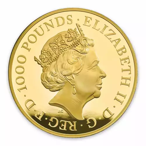 2019 1oz Britain Queen's Beast: The Falcon of the Plantagenets (3)