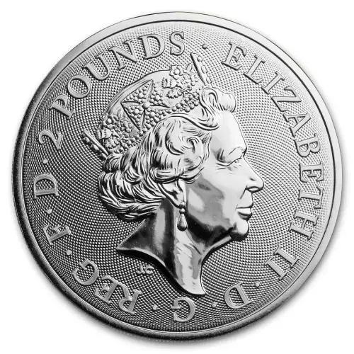 2019 UK year of the pig 2 Pounds silver coin (2)