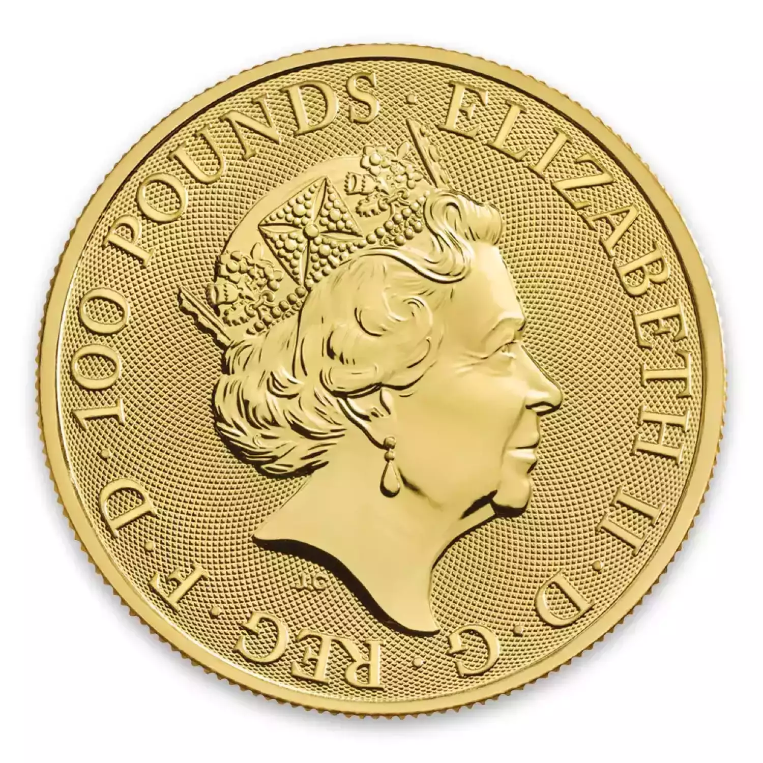 2020 1oz Gold Britain Queen's Beast - The White Horse of Hanover (3)