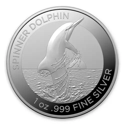 2020 1oz Spinner Dolphin Silver Coin (2)