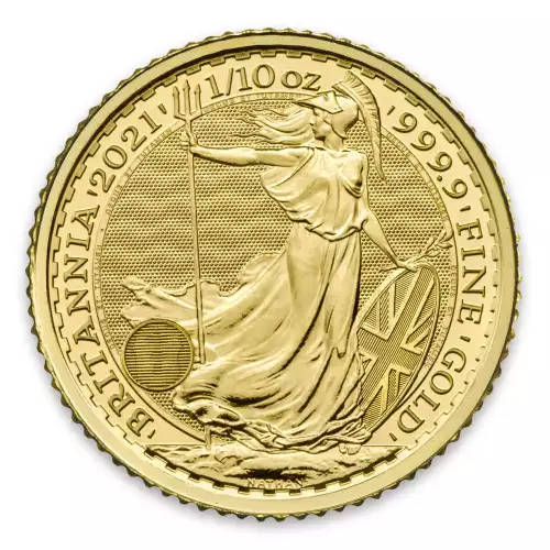 2021 1/10oz British Gold Britannia