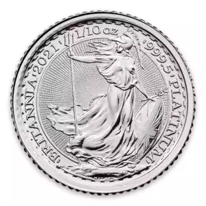 2021 1/10oz British Platinum Britannia Coin (2)