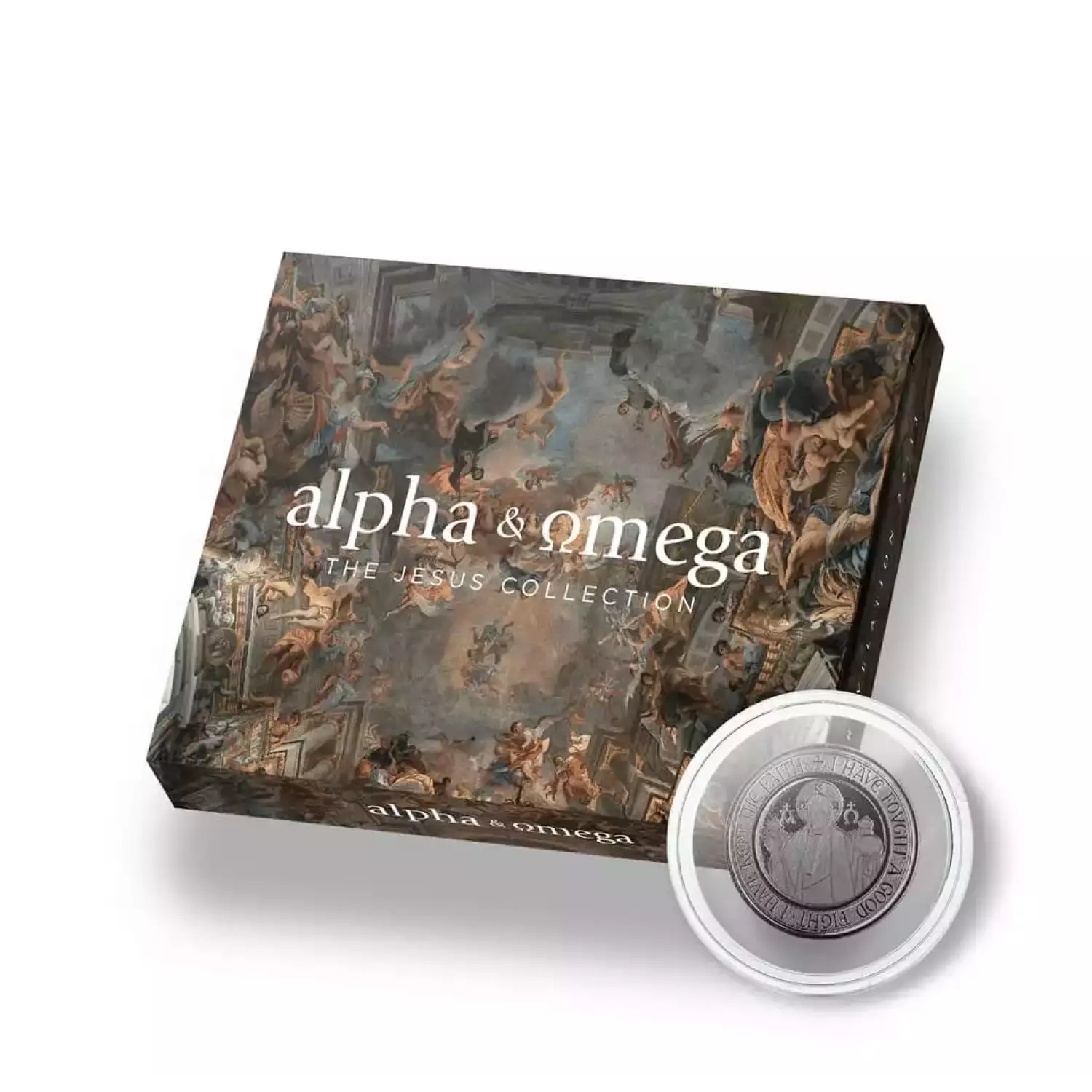 2021 Samoa Alpha & Omega1/2 oz Silver + Black Rhodium Coin (1)