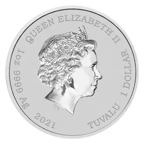 2021 Tuvalu James Bond Colorized 1 oz coin (2)