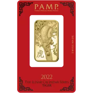 2022 1oz PAMP Gold Lunar Year Of The Tiger (2)