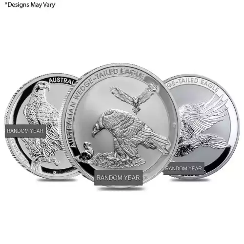 Any Year 1 oz Australian Perth Mint Silver Wedge Tailed Eagle