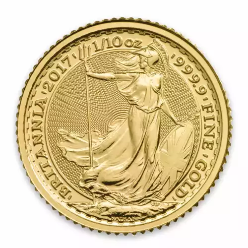 Any Year 1/10oz British Gold Britannia - 9999 (2013-present)