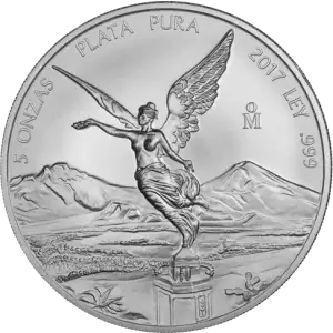 Any Year - 5 oz Mexican Silver Libertad (2)