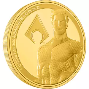 AQUAMAN - 2022 1oz Gold Coin (2)