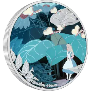 Disney Alice in wonderland - 2021 1oz Alice Silver Coin (2)