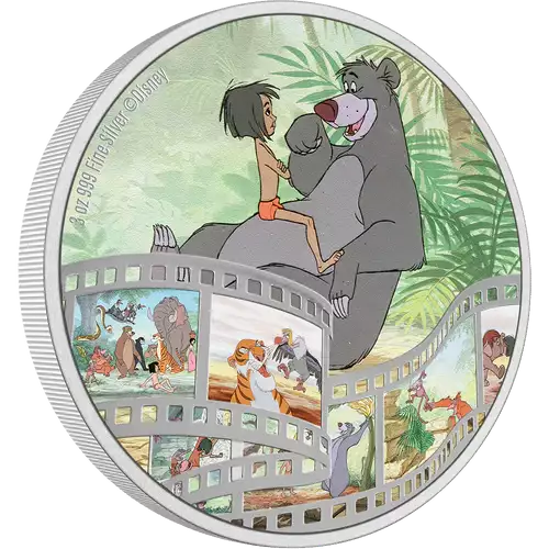 Disney Cinema masterpieces- 2022 3oz Jungle Book Silver Coin (3)