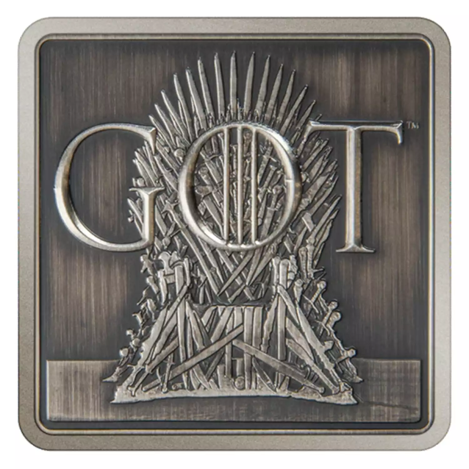 Game Of Thrones - 2022 1oz Iron Throne Silver Medallion (3)