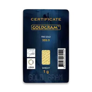 Generic 1 g Gold Bar
