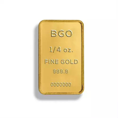 Generic 1/4 oz Gold Bar