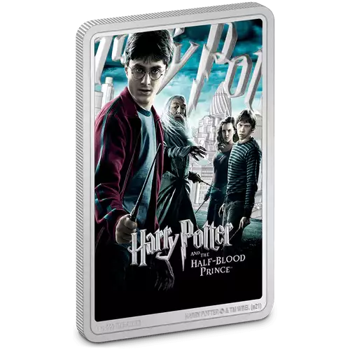 HARRY POTTER- 1oz Movie Poster Harry Potter And The Half-blood Prince Silver Coin (2)