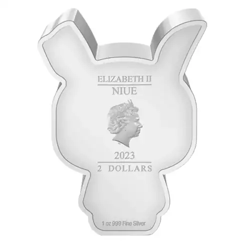 Lunar Series - 2023 1oz Year of the Rabbit Silver Chibi Coin (2)